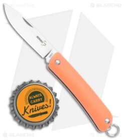 Boker Plus Mini Tech Tool 1 Slip Joint GITD Orange (2" Mirror) 01BO880 -Boker Boker Plus Mini Tech Tool 1 SJ GITD Orange Mirror 01BO880 BHQ 101728 jr bottlecap