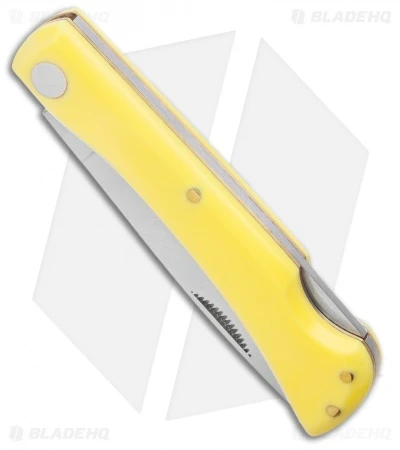 Boker Plus Rangebuster Junior 2.0 Lockback Knife Yellow Poly (3" Satin) 01BO173 2 Boker Plus Rangebuster Junior 2.0 Lockback Knife Yellow Poly (3" Satin) 01BO173 - Image 2