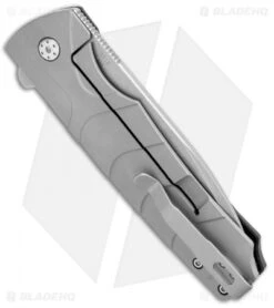 Boker Plus Ridge Flipper Knife Black G-10 (3.5" Stonewash) 01BO262 -Boker Boker Plus Ridge Black G 10 SW BOP01BO262 BHQ 94808 jr side