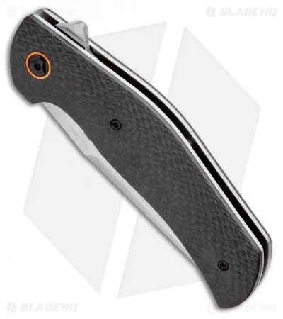 Boker Plus Roundhouse Liner Lock Flipper Knife Carbon Fiber(3.75" Satin) 2 Boker Plus Roundhouse Liner Lock Flipper Knife Carbon Fiber(3.75" Satin) - Image 2