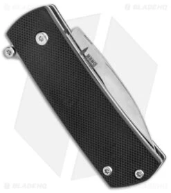 Boker Plus Shamsher Automatic Liner Lock Knife Black G-10 (1.9" Satin) 01BO361 -Boker Boker Plus Shamsher Auto LL Black G 10 Satin BHQ 139170 jr side