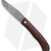 Boker Plus Slack Slip Joint Knife Cocobolo Wood (3.2" Damascus) 01BO175DAM