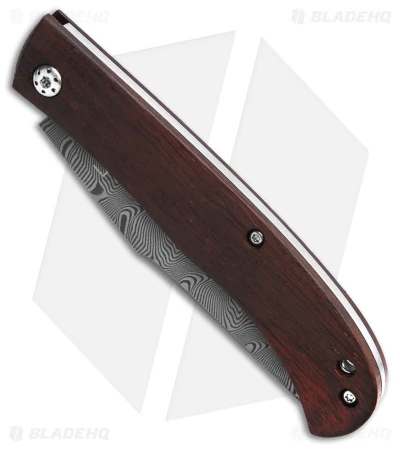 Boker Plus Slack Slip Joint Knife Cocobolo Wood (3.2" Damascus) 01BO175DAM 2 Boker Plus Slack Slip Joint Knife Cocobolo Wood (3.2" Damascus) 01BO175DAM - Image 2