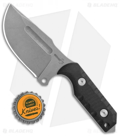 Boker Plus Small Beowulf Fixed Blade Knife Black G-10 (3" Satin) 02BO023 4 Boker Plus Small Beowulf Fixed Blade Knife Black G-10 (3" Satin) 02BO023 - Image 4