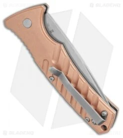 Boker Plus Strike Copper Automatic Knife (3.25" Stonewash) 8 Boker Plus Strike Copper Automatic Knife (3.25" Stonewash) -Boker Boker Plus Strike Copper Automatic Knife 3.25 Stonewash BHQ 99645 LS Side