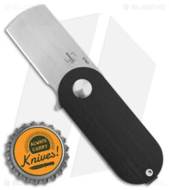 Boker Plus Suiseki Frame Lock Knife Black G-10 (1.5" Satin) 01BO489 -Boker Boker Plus Suiseki FLK Black G10 1in Satin BHQ 146712 td size