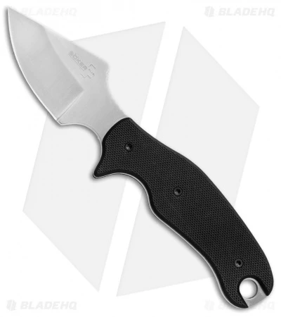 Boker Plus Tac-Neck Fixed Blade Neck Knife Black G-10 (2.6" Satin) 02BO006 1 Boker Plus Tac-Neck Fixed Blade Neck Knife Black G-10 (2.6" Satin) 02BO006