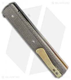 Boker Plus Urban Trapper Knife Liner Lock Green Micarta (3.3" Black) 6 Boker Plus Urban Trapper Knife Liner Lock Green Micarta (3.3" Black) -Boker Boker Plus Urban Trapper Knife Liner Green Micarta 3.3 Black 01BO705 BHQ 118391 LS Side