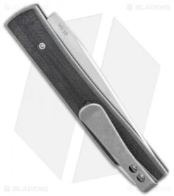 Boker Plus Urban Trapper Petite Lockback Knife Black G-10 (2.75" Satin) 01BO788 -Boker Boker Plus Urban Trapper Petite Lock Back Knife Black G 10 2.75 Satin 01BO788 BHQ 118389 LS Side