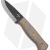Boker Plus Vigtig Fixed Blade Knife Brown Micarta (3.5" Black) 02BO075