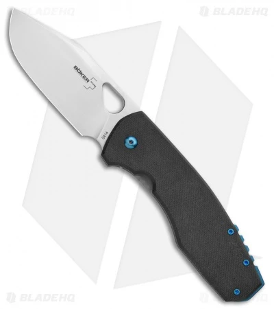 Boker Plus Vox F3.5 Frame Lock Knife Black G-10 (3" Stonewash) 01BO337 1 Boker Plus Vox F3.5 Frame Lock Knife Black G-10 (3" Stonewash) 01BO337