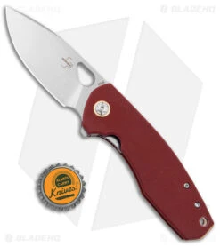 Boker Plus Voxnaes Little Friend Liner Lock Knife Burgundy G-10 (3" Satin S35VN) 7 Boker Plus Voxnaes Little Friend Liner Lock Knife Burgundy G-10 (3" Satin S35VN) -Boker Boker Plus Voxnaes Little Friend LL Burgundy G 10 Satin BHQ 146703 jr bottlecap