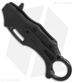 Boker Plus Wildcat Karambit Liner Lock Flipper Knife (2.8" Black) 01BO769 -Boker Boker Plus Wildcat Karabit black BHQ 68522 er spine
