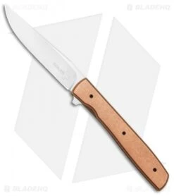 Boker Plus Zinker Urban Trapper Knife Copper (3.5" Stonewash)