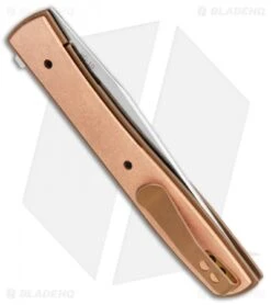 Boker Plus Zinker Urban Trapper Knife Copper (3.5" Stonewash) -Boker Boker Plus Zinker Urban Trapper Copper SW 01BO717SOI BHQ 113591 jr side