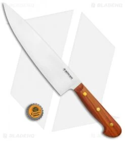 Boker Cottage-Craft 8.75" Chef's Kitchen Knife Plum Wood -Boker Boker Solingen Wasser Kraft Large Chefs Knife BHQ 113924 jr bottlecap