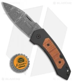 Boker Special Run Solo II Anso Folding Knife Maple (2.95" Damascus) 110634DAM -Boker Boker Special Run Solo 2 anso maple damascus BHQ 67940 er size