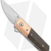 Boker Stubby Kwaiken Exclusive Flipper Knife Cu/Green Micarta (2" Satin)