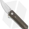 Boker Stubby Kwaiken Exclusive Flipper Knife Green Micarta (2" Satin)