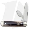 Boker Swell-End Jack Traditional Pocket Knife Synthetic Dark Horn (2.6" Satin)