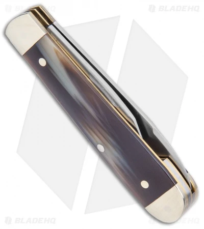 Boker Swell-End Jack Traditional Pocket Knife Synthetic Dark Horn (2.6" Satin) 3 Boker Swell-End Jack Traditional Pocket Knife Synthetic Dark Horn (2.6" Satin) - Image 3