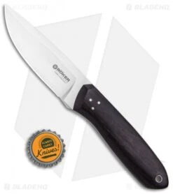 Boker TNT Fixed Blade Knife Grenadill Wood (4" Satin) -Boker Boker TNT Fixed Grenadill Wood Satin 120518 BHQ 98572 jr bottlecap