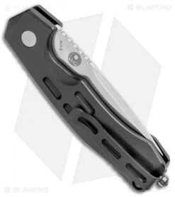 Boker Thunder Storm Automatic Knife Black (2.875" Satin AUS-8) 5 Boker Thunder Storm Automatic Knife Black (2.875" Satin AUS-8) -Boker Boker Thunder Storm Auto Black Satin BHQ 110585 jr side