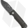 Boker Tiger Frame Lock Knife Black Burlap Micarta (3.3" Tiger Tank Damascus)