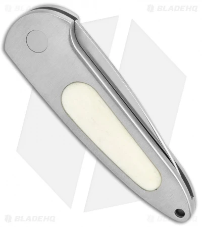 Boker Top Lock II Button Lock Knife Gray Aluminum/Kraton (2.75" Satin) 117107WB 3 Boker Top Lock II Button Lock Knife Gray Aluminum/Kraton (2.75" Satin) 117107WB - Image 3