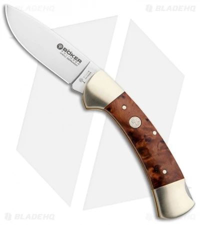 Boker Tree Brand 3000 Thuya II Lockback Knife Wood (3.375" Mirror) 112000TH 1 Boker Tree Brand 3000 Thuya II Lockback Knife Wood (3.375" Mirror) 112000TH