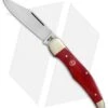 Boker Tree Brand L.E. Hunter Lockback Pocket Knife 5.25" Smooth Red Bone