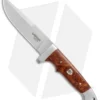 Boker Vollintegral 2.0 1674 Fixed Blade Knife Amboina Root Wood (4.6" Satin)