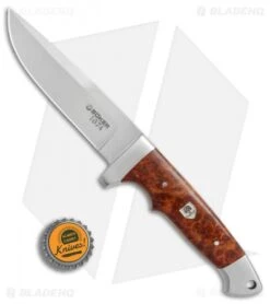 Boker Vollintegral 2.0 1674 Fixed Blade Knife Amboina Root Wood (4.6" Satin) 7 Boker Vollintegral 2.0 1674 Fixed Blade Knife Amboina Root Wood (4.6" Satin) -Boker Boker Vollintegral 2 1674 ambonia root wood satin BHQ 71011 er bottlecap