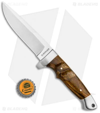 Boker Vollintegral 2.0 Fixed Blade Knife Curly Birch (4.6" Satin) 4 Boker Vollintegral 2.0 Fixed Blade Knife Curly Birch (4.6" Satin) - Image 4