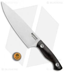 Boker Vox Saga 7.75" Chef's Kitchen Knife Grenadill Wood 7 Boker Vox Saga 7.75" Chef's Kitchen Knife Grenadill Wood -Boker Boker Vox Saga 7.75in Chefs Kitchen Knife Grenadill Wood BHQ 116565 jr bottlecap