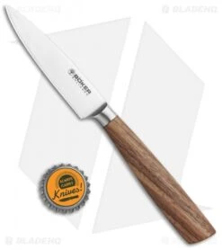 Boker Core 3.5" Paring Kitchen Knife Walnut Wood -Boker Boker core peeling jr bottlecap