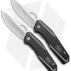 Buck Dealer Tin 247/246 2-for-1 Liner Lock Knife Black Aluminum (3," 2.8" Satin)
