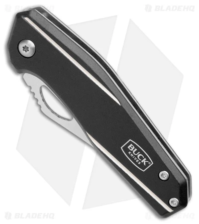 Buck Dealer Tin 247/246 2-for-1 Liner Lock Knife Black Aluminum (3," 2.8" Satin) 6 Buck Dealer Tin 247/246 2-for-1 Liner Lock Knife Black Aluminum (3," 2.8" Satin) - Image 6