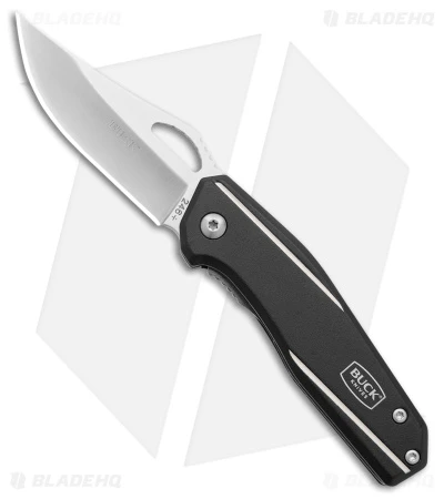 Buck Dealer Tin 247/246 2-for-1 Liner Lock Knife Black Aluminum (3," 2.8" Satin) 5 Buck Dealer Tin 247/246 2-for-1 Liner Lock Knife Black Aluminum (3," 2.8" Satin) - Image 5