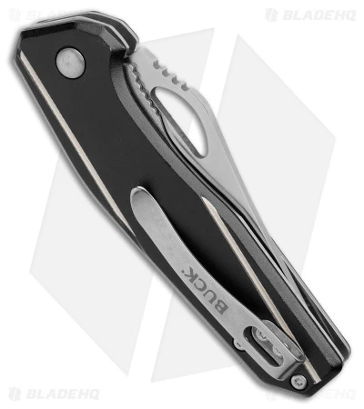 Buck Dealer Tin 247/246 2-for-1 Liner Lock Knife Black Aluminum (3," 2.8" Satin) 4 Buck Dealer Tin 247/246 2-for-1 Liner Lock Knife Black Aluminum (3," 2.8" Satin) - Image 4