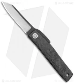 Boker Higonokami Bonsai Hikari Slip Joint Knife Carbon Fiber (1.6" Two-Tone)