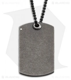 Boker Plus Kubasek KTK Dog Tag Knife Titanium (1.75" Satin) 5 Boker Plus Kubasek KTK Dog Tag Knife Titanium (1.75" Satin) -Boker boker 01BO210 dl back