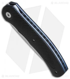 Boker Plus A2 Mini Liner Lock Knife Black G-10 (2.9" Satin) 01BO355 -Boker boker 01bo356 bottom cm 1