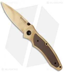 Boker TF/D Liner Lock Knife Tactical Folder/Desert (3.875" Tan) 110290
