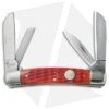 Boker Traditional Congress Knife 3.5" Jigged Red Bone 110745