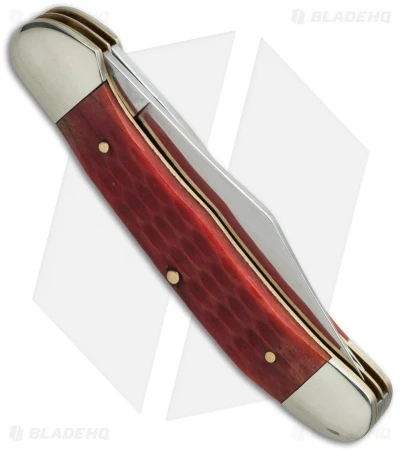 Boker Traditional Copperhead Knife 3.75" Jigged Red Bone 110746 2 Boker Traditional Copperhead Knife 3.75" Jigged Red Bone 110746 - Image 2