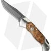Boker Scout Lock Back Knife Amboina Wood (3.125" Damascus) 112032DAM