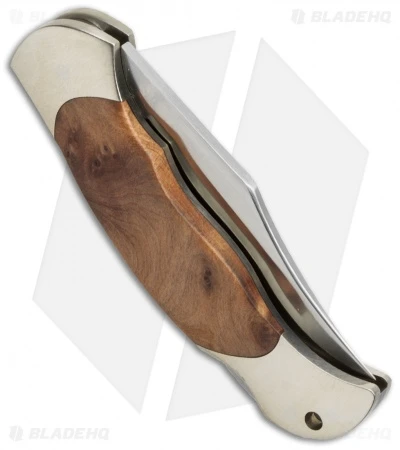 Boker Boy Scout Pocket Knife 3" Thuya Wood Handle 112402 2 Boker Boy Scout Pocket Knife 3" Thuya Wood Handle 112402 - Image 2