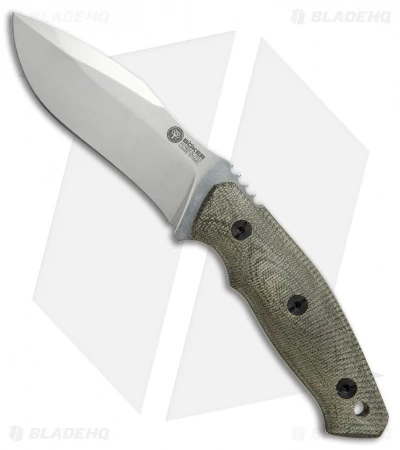 Boker Arbolito Burnley Scorpion Fixed Blade Knife Micarta (4.2" Satin) 02BA230M 1 Boker Arbolito Burnley Scorpion Fixed Blade Knife Micarta (4.2" Satin) 02BA230M