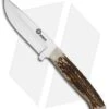 Boker Arbolito Hunter Fixed Blade Knife Stag Horn (3.75" Satin)